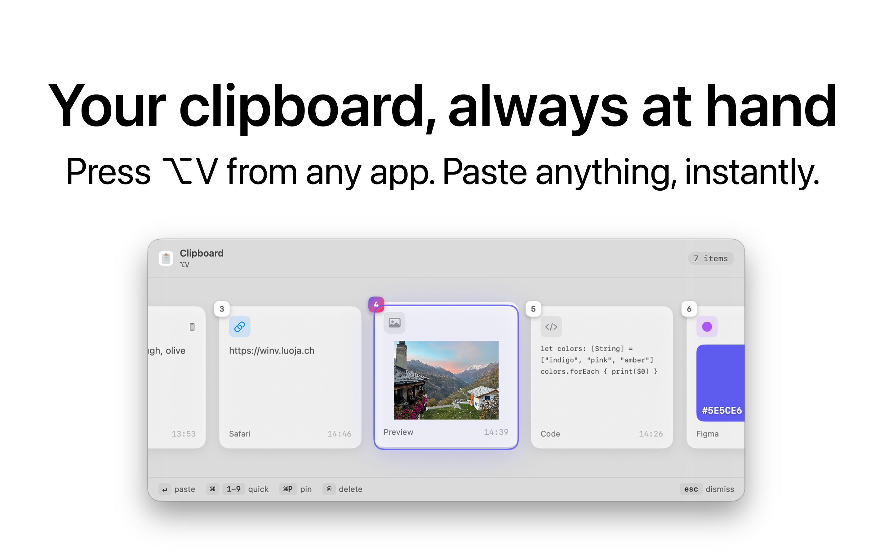 WinV Screenshot 1